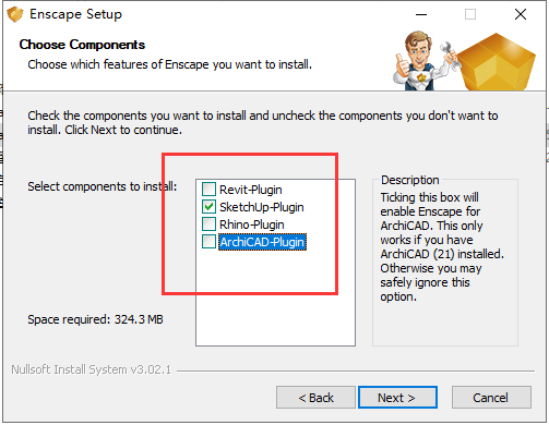 SketchUP草图大师实时渲染插件：Enscape2.3.3.0安装图文教程、破解注册方法