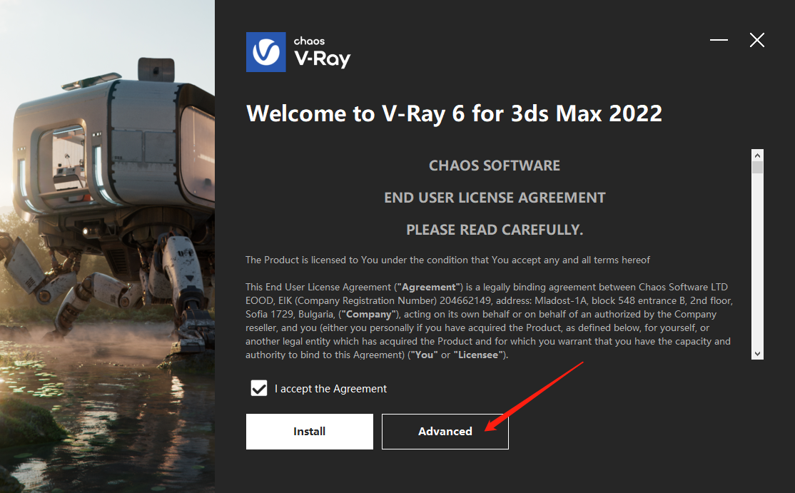 VRay 6.0 for 3dmax2018-2023【VR6.0】绿色英文版 破解版附安装教程安装图文教程、破解注册方法