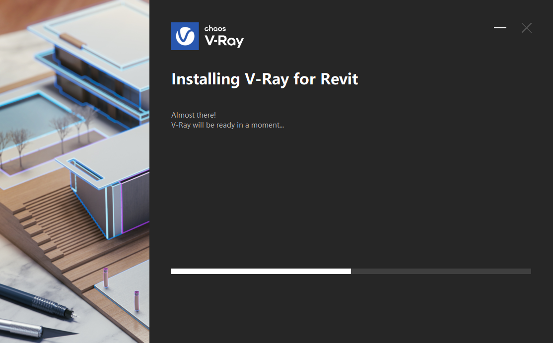 【VR渲染器下载】VRay5.2 for revit2018-2023英文破解版安装图文教程、破解注册方法