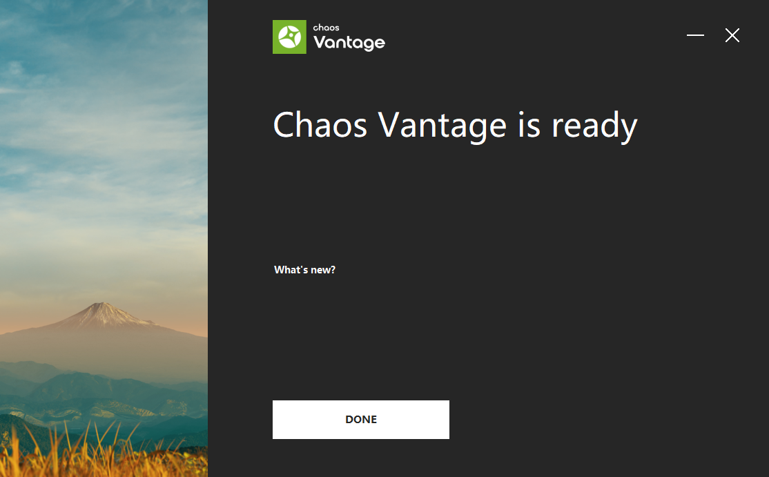 Chaos Vantage v1.7.3【实时光线追踪渲染器】破解版下载安装图文教程、破解注册方法
