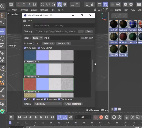 【C4D插件】C4D多通道贴图材质自动生成插件 Nitro4D MaterialMaker v1.01 For Cinema 4D 英文破解版下载