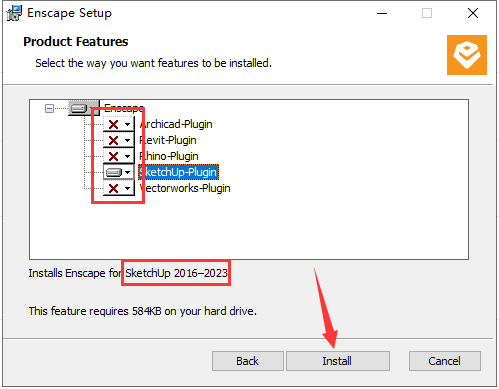 Enscape 3D 3.5.4 最新版【EN渲染器 支持su2016-2023】中文破解版安装图文教程、破解注册方法