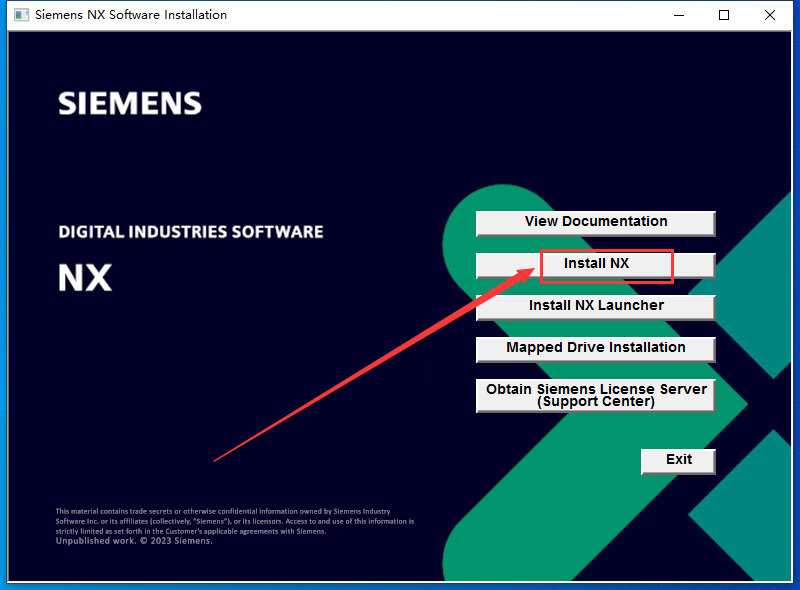 UG NX 2312【Siemens NX】简体中文免费版安装图文教程、破解注册方法