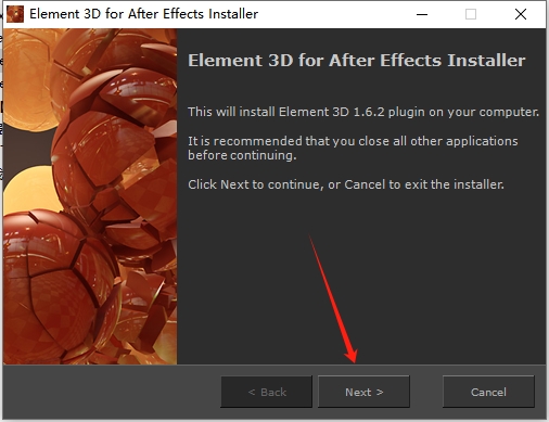 Element 3D v1.6.2【AE特效插件】E3D 免费破解版安装图文教程、破解注册方法