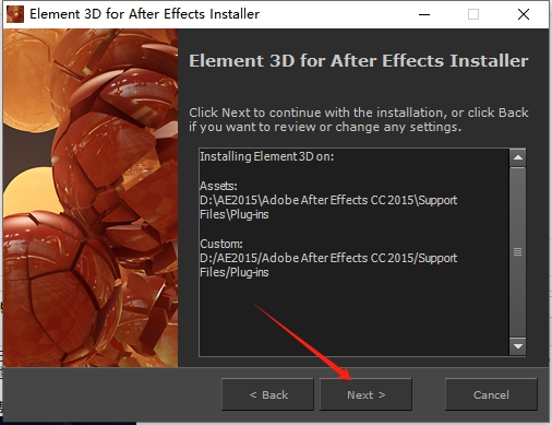 Element 3D v1.6.2【AE特效插件】E3D 免费破解版安装图文教程、破解注册方法