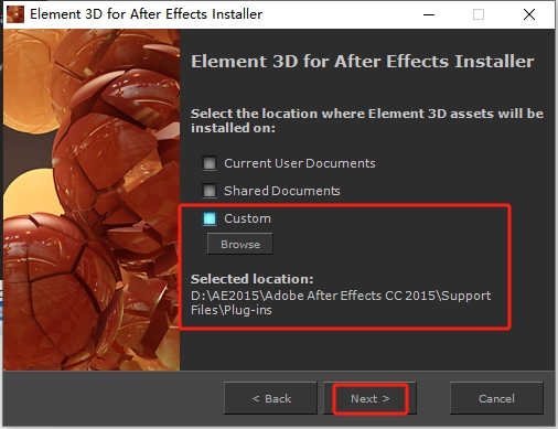 Element 3D v1.6.2【AE特效插件】E3D 免费破解版安装图文教程、破解注册方法