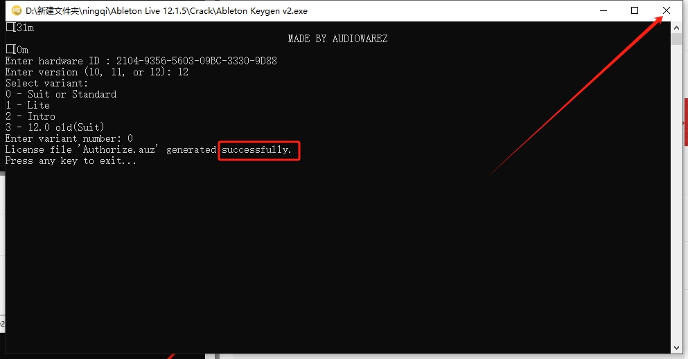 Ableton Live 12.1.5中文免费破解版+安装教程安装图文教程