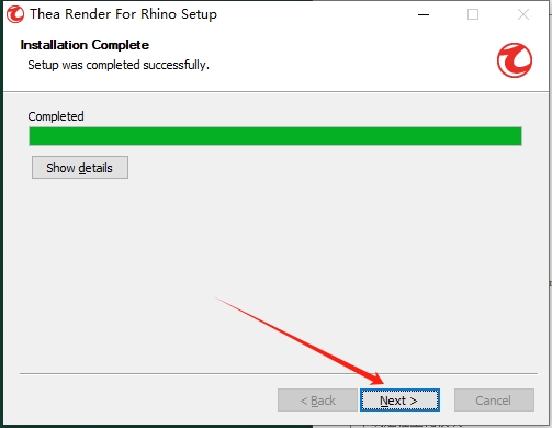 Thea Render v3.5 for Rhino 6-8英文激活版安装图文教程