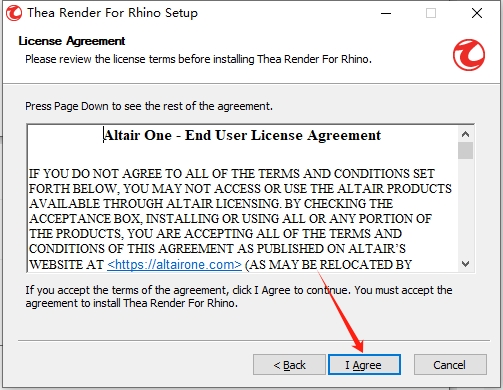Thea Render v3.5 for Rhino 6-8英文激活版安装图文教程
