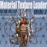 Gumroad-Material Texture Loader v1.830（3dmax PBR材质加载插件）免费版