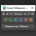 Smart Measure 1.26（3dmax距离长度角度测量插件）免费专业版