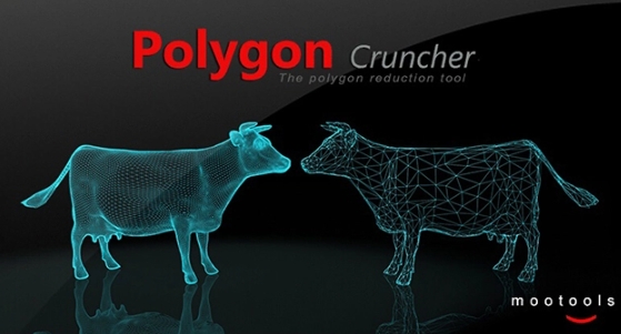 Mootools Polygon Cruncher 14.50（3damx模型减面优化插件）完整稳定版