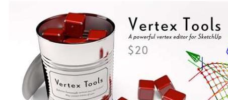 TT Vertex Tools 2.0.6（草图大师顶点编辑插件）免费专业版