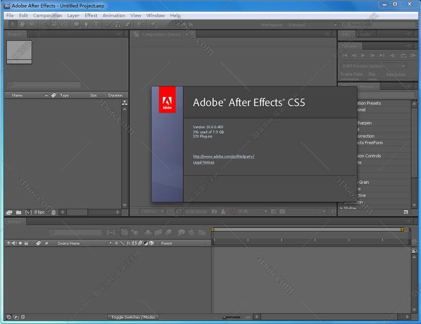 Adobe After Effects cs5【AE CS5】中文破解版