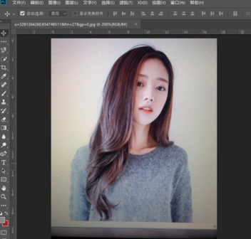 怎样用ps软件改变人物头发的颜色?photoshop如何改变头发的颜色?