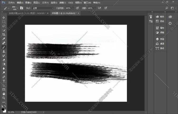 Photoshop中国风毛笔笔刷插件 Photoshop中国风毛笔笔刷插件