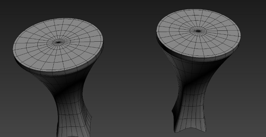 用3dmax制作一张异形桌子模型