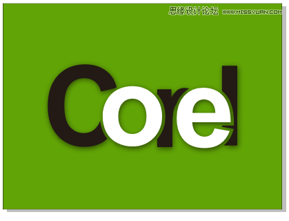 coreldraw怎么设计时尚的字体效果