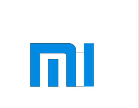 coreldraw怎么制作小米logo标志