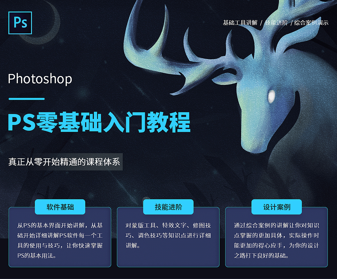 [PS] Adobe PhotoShop2019零基础入门到精通教程