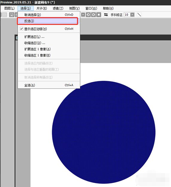 sai软件怎么绘制一个空心圆sai绘制空心图形技巧
