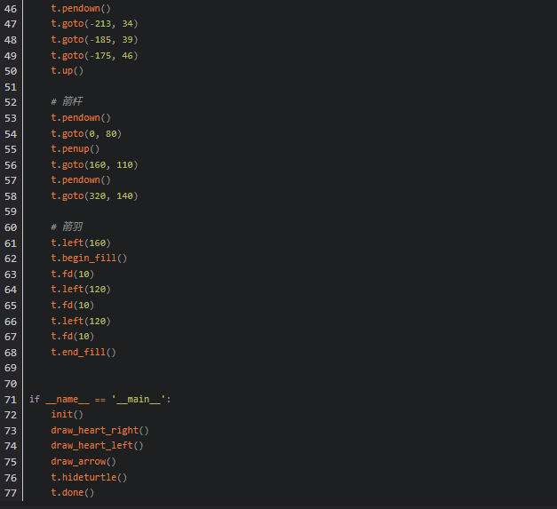 Python怎么制作爱心表白效果?制作代码是什么? - 羽兔网