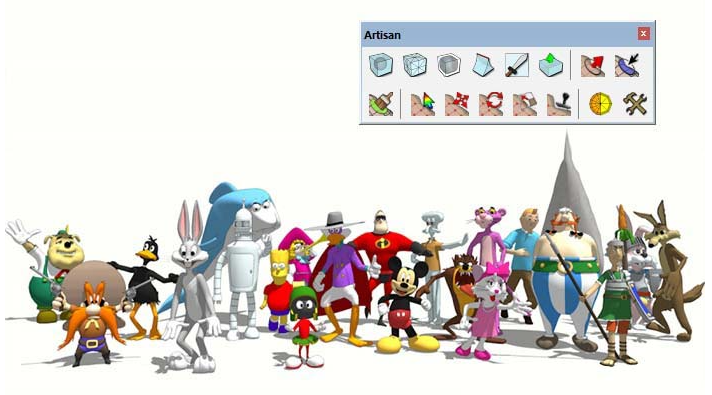 【草图大师SU插件】Artisan雕刻大师 V1.3.6【支持SU2017-2022】中文破解版下载 【草图大师SU插件】Artisan雕刻大师 V1.3.6【支持SU2017-2022】中文破解版下载