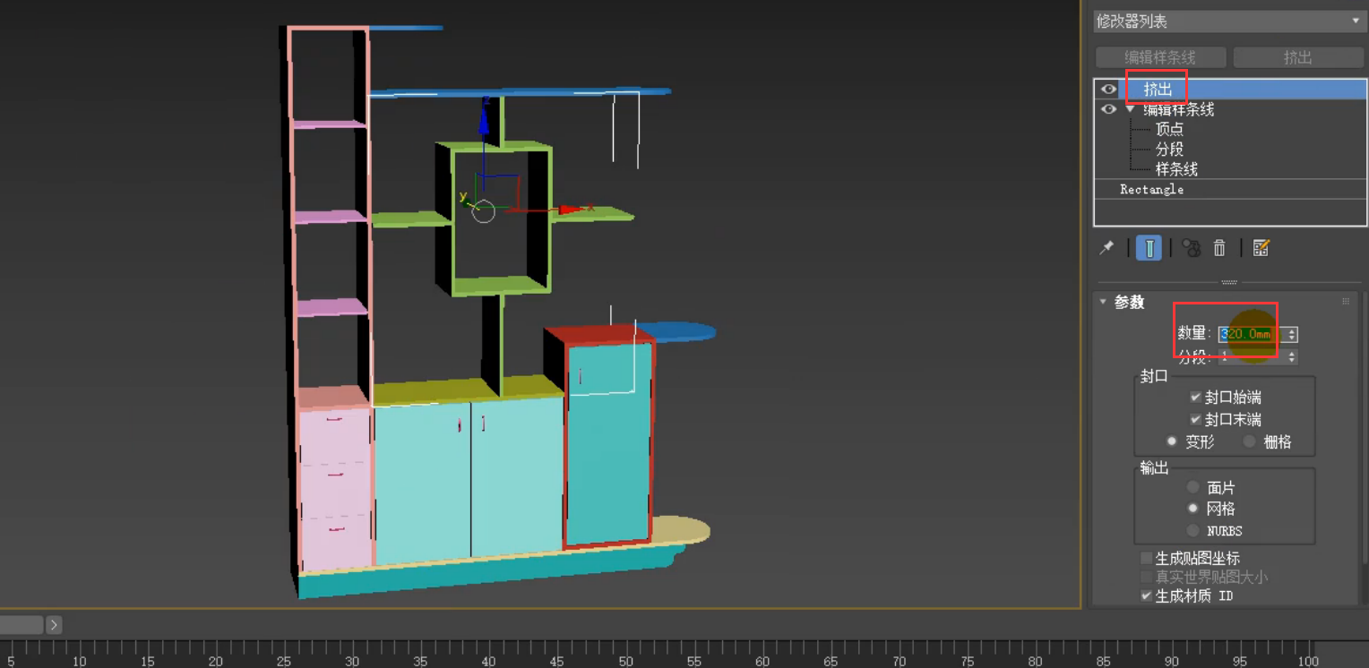 怎么用3dmax制作装饰柜b?3dmax制作装饰柜的教程