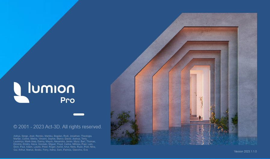 Lumion Pro 2023.1.1【建筑景观渲染3D软件】最新免费版