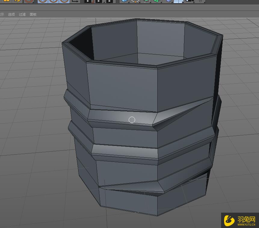 ?C4D螺旋模型怎么制作？