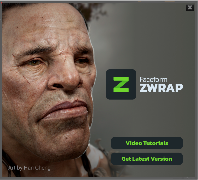 【亲测能用】ZBrush模型拓扑插件下载-Faceform ZWrap v2024.6.2免费破解版-羽兔网