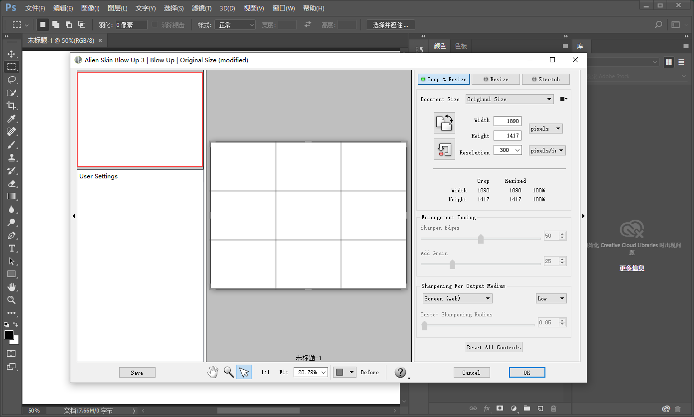 Photoshop图片无损放大插件Alien Skin Blow Up V3.1.0.157