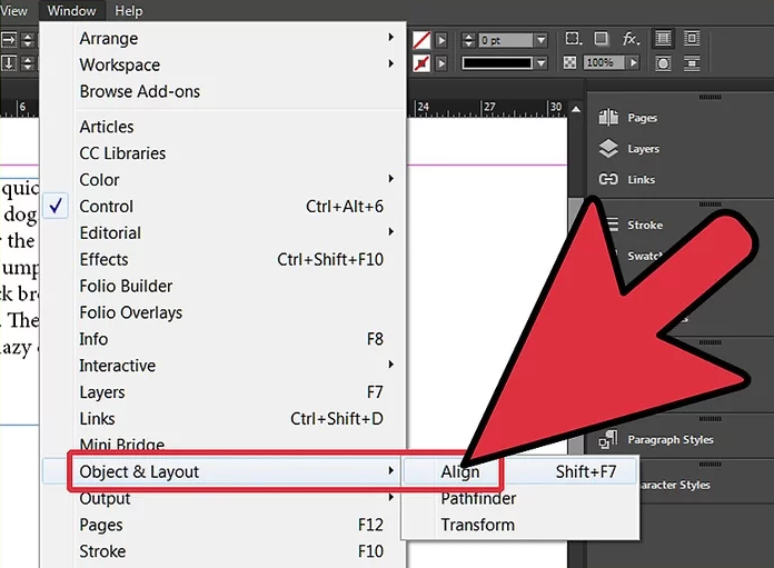 如何在indesign文本对齐indesign怎么对齐图片