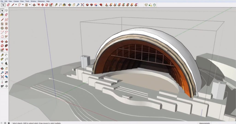 草图大师如何曲面推拉草图大师曲面怎么推拉