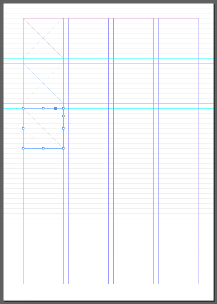 indesign里版式的网格是怎么做出来的