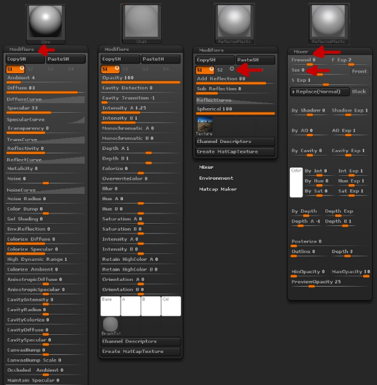 zbrush 販売済み 照明