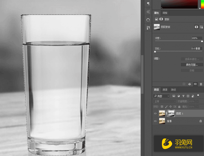 ps怎么抠出透明玻璃杯效果图?透明玻璃杯子怎么抠?