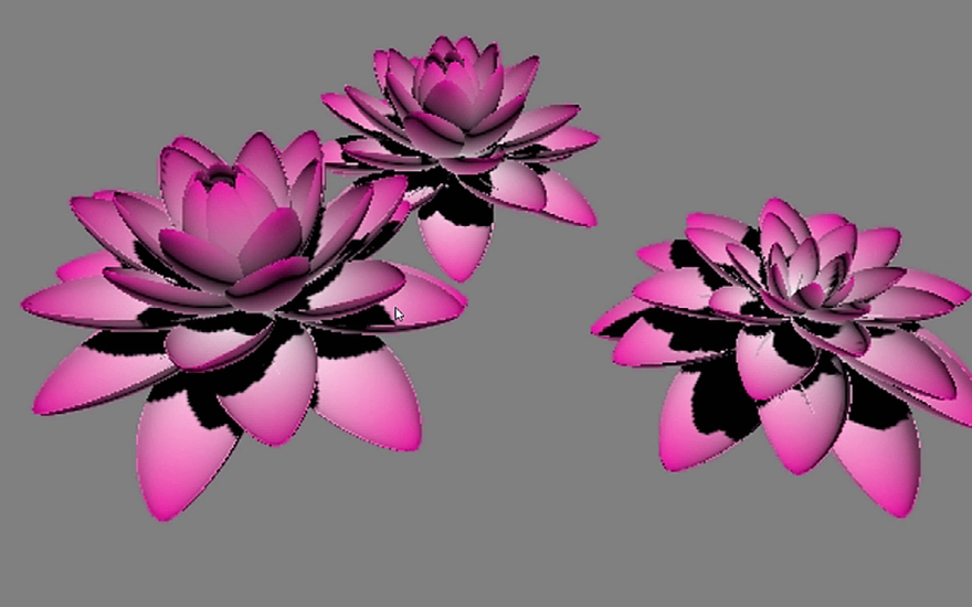 3dmax-莲花盛开动画如何制作-3dmax莲花盛开建模教程