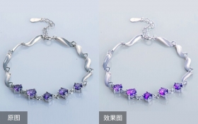 PS-手链金属饰品精修教程