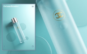 爽肤水-OctaneRender渲染C4D实战