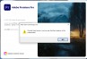 PR安装后打开提示打开后提示Red Giant Licensing Error